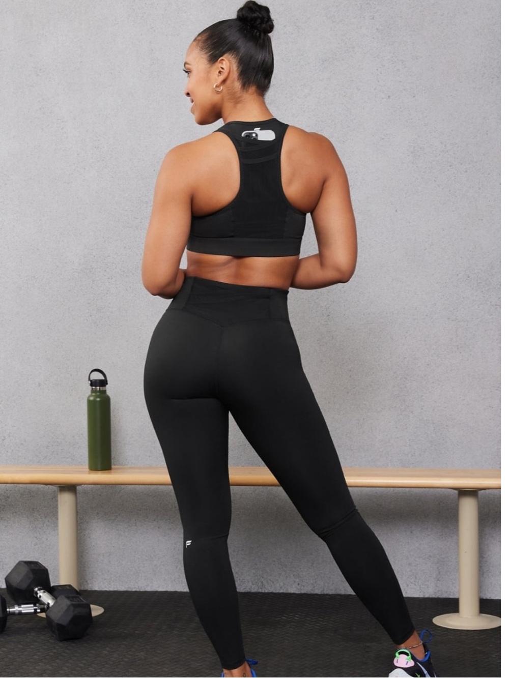 Fabletics motion 365 black leggings size small
